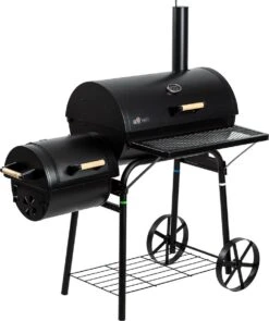 El Fuego Dakota - Barbecue - Smoker - Zwart - Grilloppervlak 66 X 41 Cm - Afmeting 132,5 X 66 X 122 Cm -Keuken Grill Promotie 1005x1200 1