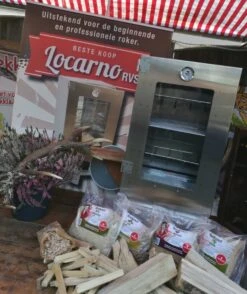 2-L Home & Garden XL Rookoven - RVS - 80x40x28 Cm - 3 Etages 27 2-L Home & Garden XL Rookoven - RVS - 80x40x28 Cm - 3 Etages -Keuken Grill Promotie 1009x1200