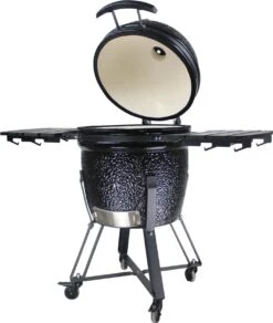 Boets Grill Kamado Grill 21 Inch - 21" - BG21 - Keramisch - Kookoppervlak Ø 44 - Glanzend Zwart -Keuken Grill Promotie 1016x1200