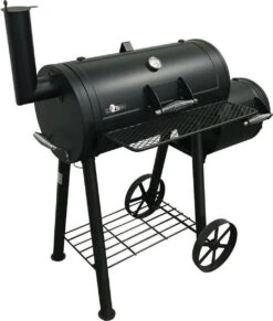 Fire Beam Houtskool Barbecue - Grilloppervlak (LxB) 35 X 66 Cm - Smoker - Zwart -Keuken Grill Promotie 1018x1200