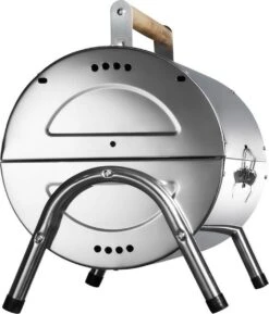 BBQ Collection Houtskoolbarbecue - Cilinder - Chroom -Keuken Grill Promotie 1024x1200