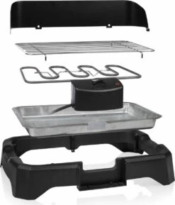 Tristar BQ-2824 Elektrische Barbecue - Tafel BBQ 34,5 X 23 Cm - Regelbare Thermostaat - 2000 Watt - Zwart 12 Tristar BQ-2824 Elektrische Barbecue - Tafel BBQ 34,5 X 23 Cm - Regelbare Thermostaat - 2000 Watt - Zwart -Keuken Grill Promotie 1026x1200