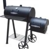 Fire Beam Houtskool Barbecue - Grilloppervlak (LxB) 35 X 66 Cm - Smoker - Zwart