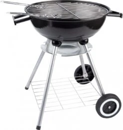 BBQ Collection Houtskoolbarbecue - Kogelbarbecue 45 X 60 Centimeter - Ronde Barbecue - Barbecue Op Wielen - Zwart - Metaal 35 BBQ Collection Houtskoolbarbecue - Kogelbarbecue 45 X 60 Centimeter - Ronde Barbecue - Barbecue Op Wielen - Zwart - Metaal -Keuken Grill Promotie 1135x1200