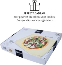 Boska Pizzasteen Deluxe Rechthoek - Voor De Oven - Knapperige Pizza's - 40x32 Cm - BBQ Accessoires -Keuken Grill Promotie 1142x1200 2