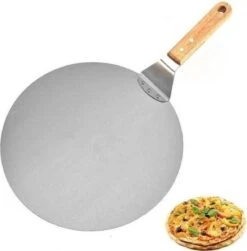 Luxe Pizzaschep Voor Verse Pizza - Extra Groot - RVS 30CM - Grote Pizza Schep Voor Oven Of BBQ Barbecue - Hout Handvat - Pizzaspatel Voor Zelfgemaakte Ovenpizza -Keuken Grill Promotie 1180x1200 4