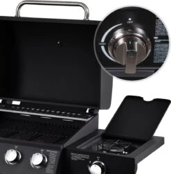 MaxxGarden Gas Barbecue - 3 Branders - Incl. Gratis BBQ Set -Keuken Grill Promotie 1181x1200