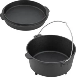 Dutch Oven Enkhuizen Met Deksel Gietijzer Zwart 4,2 L -Keuken Grill Promotie 1187x1200 2