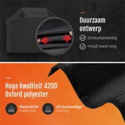 GrillX Barbecue Hoes - 170 X 61 X 117cm - BBQ Hoes Waterdicht - Beschermhoes Inclusief Trekkoord - BBQ Accesoires -Keuken Grill Promotie 1198x1200 8