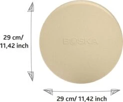 Boska Pizzasteen Deluxe - Voor Oven & BBQ - Knapperige Pizza's - Ø 29.5 Cm - BBQ Accessoires -Keuken Grill Promotie 1200x1003