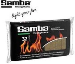 Samba Aanmaakblokjes Bruin á 24 X 32 Stuks - Omdoos Is 768 Aanmaakblokjes 10 Samba Aanmaakblokjes Bruin á 24 X 32 Stuks - Omdoos Is 768 Aanmaakblokjes -Keuken Grill Promotie 1200x1016