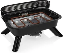 Princess 112252 Hybride Barbecue – Elektrische BBQ - Tafelmodel - 2000W - 44x 29cm - Gebruik Elektrisch Of Met Kolen -Keuken Grill Promotie 1200x1018