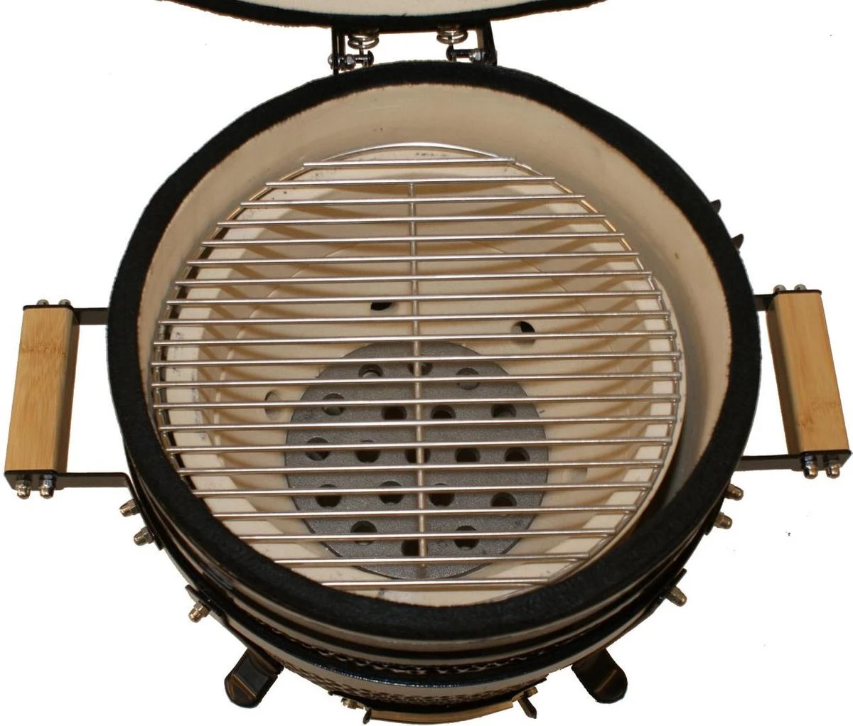 Patton Kamado 15" - Keramisch - Tafel Model - Premium Black - Medium - Zwart 17 Patton Kamado 15" - Keramisch - Tafel Model - Premium Black - Medium - Zwart - Afbeelding 17