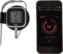 Patton Kamado Houtskool Barbecue - 18" - Grilloppervlak Ø 39 Cm - Met Bluetooth Thermometer - Groen -Keuken Grill Promotie 1200x1024 1