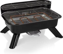 Princess 112252 Hybride Barbecue – Elektrische BBQ - Tafelmodel - 2000W - 44x 29cm - Gebruik Elektrisch Of Met Kolen -Keuken Grill Promotie 1200x1025