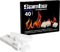 Samba Aanmaakblokjes Wit - 40 Stuks -Keuken Grill Promotie 1200x1036 4