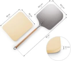 Blumtal - Pizzasteen Met XL Pizza Schep - Professionele Pizza Set - Cordieriet Pizza Stone 10 Blumtal - Pizzasteen Met XL Pizza Schep - Professionele Pizza Set - Cordieriet Pizza Stone -Keuken Grill Promotie 1200x1039 1