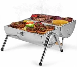 BBQ Collection Houtskoolbarbecue - Cilinder - Chroom -Keuken Grill Promotie 1200x1046