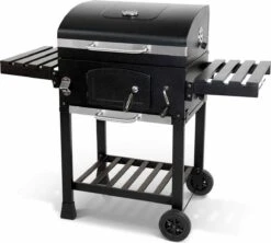 Alice's Garden Houtskool BBQ Bernard - Smoker - Verstelbare Houtskoolbak - Zwart -Keuken Grill Promotie 1200x1077