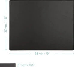 Navaris Pizzasteen XL Voor Oven En Barbecue - Rechthoekige Pizzaplaat 38 X 30 Cm - Inclusief Receptenboek - Keramisch Geglazuurd - Zwart 22 Navaris Pizzasteen XL Voor Oven En Barbecue - Rechthoekige Pizzaplaat 38 X 30 Cm - Inclusief Receptenboek - Keramisch Geglazuurd - Zwart -Keuken Grill Promotie 1200x1093 1