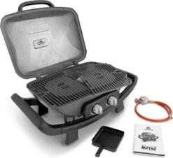 Burnhard Draagbare 2-Branders Gasbarbecue - Afdekhoes - BBQ Wayne 19 Burnhard Draagbare 2-Branders Gasbarbecue - Afdekhoes - BBQ Wayne -Keuken Grill Promotie 1200x1099 1