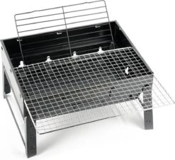 Merkloos Decopatent® Portable Houtskool BBQ - Barbecue - Inklapbaar - Barbecue Houtskool - Tafel Grill - Camping - Strand - Festival - Park -Keuken Grill Promotie 1200x1099