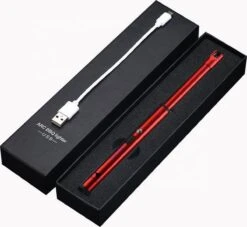 Oplaadbare Lange Dunne Elektrische Aansteker - Duurzame Plasma Aansteker - Inclusief Cadeauverpakking - BBQ – Kaarsen – Rood -Keuken Grill Promotie 1200x1101 1