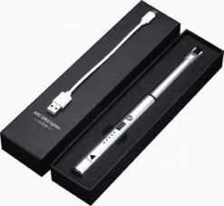 Oplaadbare Lange Dunne Elektrische Aansteker - Duurzame Plasma Aansteker - Inclusief Cadeauverpakking - BBQ – Kaarsen – Zilver -Keuken Grill Promotie 1200x1101 2