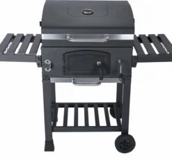 Alice's Garden Houtskool BBQ Bernard - Smoker - Verstelbare Houtskoolbak - Zwart -Keuken Grill Promotie 1200x1102 1