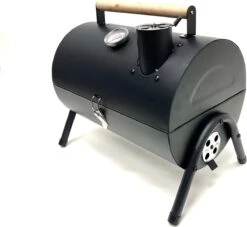 Compacte Draagbare Kolen BBQ Van Wolff BBQ - Handig Voor Op De Camping Op Het Strand Of In Een Park - Smoker Barbecue - Draagbare Lichtgewicht Bbq - Met Thermometer En Lucht Doorvoer. Laat Je Vlees Langzaam Garen. -Keuken Grill Promotie 1200x1102 2