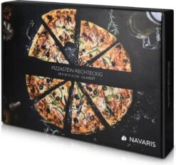 Navaris Pizzasteen XL Voor Oven En Barbecue - Rechthoekige Pizzaplaat 38 X 30 Cm - Inclusief Receptenboek - Keramisch Geglazuurd - Zwart 20 Navaris Pizzasteen XL Voor Oven En Barbecue - Rechthoekige Pizzaplaat 38 X 30 Cm - Inclusief Receptenboek - Keramisch Geglazuurd - Zwart -Keuken Grill Promotie 1200x1125 1