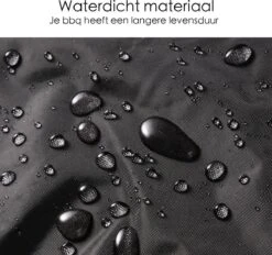 BBQ Beschermhoes - Voor Kamado - Universeel - Tot 23 Inch - Zwart -Keuken Grill Promotie 1200x1129 3