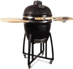 Patton - Kamado 21" - Premium Black - Keramische Barbecue - Incl. Bluetooth Kerntemperatuurmeter - LED Verlichting - Large - Compleet - Zwart 33 Patton - Kamado 21" - Premium Black - Keramische Barbecue - Incl. Bluetooth Kerntemperatuurmeter - LED Verlichting - Large - Compleet - Zwart -Keuken Grill Promotie 1200x1139
