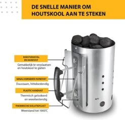 Kolen Starter GROOT - Brikettenstarter Met Veiligheidshandgreep - Snelstarter Voor Barbecue - BBQ Houtskool Starter 10 Kolen Starter GROOT - Brikettenstarter Met Veiligheidshandgreep - Snelstarter Voor Barbecue - BBQ Houtskool Starter -Keuken Grill Promotie 1200x1146 2