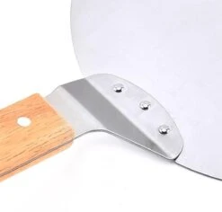 Luxe Pizzaschep Voor Verse Pizza - Extra Groot - RVS 30CM - Grote Pizza Schep Voor Oven Of BBQ Barbecue - Hout Handvat - Pizzaspatel Voor Zelfgemaakte Ovenpizza -Keuken Grill Promotie 1200x1148 3