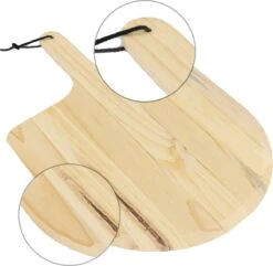 MaxxHome Pizzasteen - BBQ Steen - Maximum Te Verhitten Tot 600 Graden - ⌀33 - Incl. Houten Schep -Keuken Grill Promotie 1200x1169