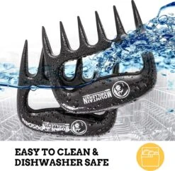 Mountain Grillers Claws-High Quality Meat Claws For American BBQ Pulled Pork-Plastic Meat Claws For Slicing-Vaatwasser Safe Bear Claws Gift Idee 9 Mountain Grillers Claws-High Quality Meat Claws For American BBQ Pulled Pork-Plastic Meat Claws For Slicing-Vaatwasser Safe Bear Claws Gift Idee -Keuken Grill Promotie 1200x1175 3