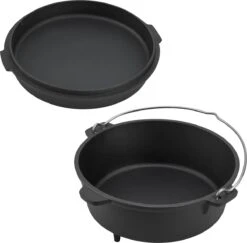 Dutch Oven Enkhuizen Met Deksel Gietijzer Zwart - 4 Varianten -Keuken Grill Promotie 1200x1181 1