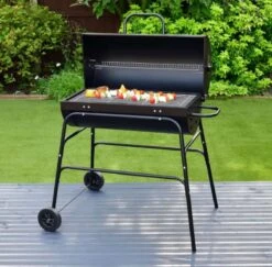 BBQ XL Houtskoolbarbecue - Cilindervorm - Grilloppervlak (LxB) 71 X 35 Cm - Zwart 16 BBQ XL Houtskoolbarbecue - Cilindervorm - Grilloppervlak (LxB) 71 X 35 Cm - Zwart -Keuken Grill Promotie 1200x1182 1