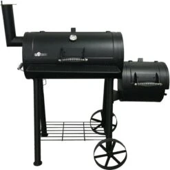 Fire Beam Houtskool Barbecue - Grilloppervlak (LxB) 35 X 66 Cm - Smoker - Zwart -Keuken Grill Promotie 1200x1194 1