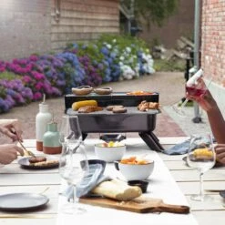 Princess 112252 Hybride Barbecue – Elektrische BBQ - Tafelmodel - 2000W - 44x 29cm - Gebruik Elektrisch Of Met Kolen -Keuken Grill Promotie 1200x1200 1