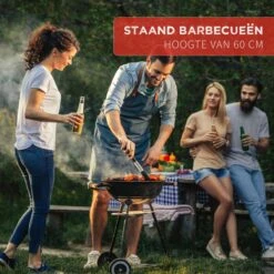 BBQ Collection Houtskoolbarbecue - Kogelbarbecue 45 X 60 Centimeter - Ronde Barbecue - Barbecue Op Wielen - Zwart - Metaal 33 BBQ Collection Houtskoolbarbecue - Kogelbarbecue 45 X 60 Centimeter - Ronde Barbecue - Barbecue Op Wielen - Zwart - Metaal -Keuken Grill Promotie 1200x1200 102