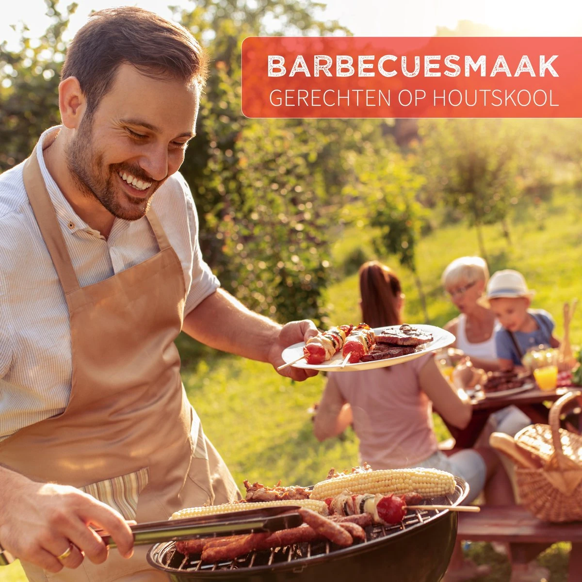 BBQ Collection Houtskoolbarbecue - Kogelbarbecue 45 X 60 Centimeter - Ronde Barbecue - Barbecue Op Wielen - Zwart - Metaal 16 BBQ Collection Houtskoolbarbecue - Kogelbarbecue 45 X 60 Centimeter - Ronde Barbecue - Barbecue Op Wielen - Zwart - Metaal - Afbeelding 16