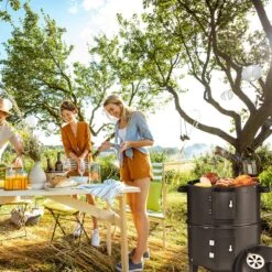 Merkloos Monzana Barbecue-ROKER-Grill-Oven 30 Merkloos Monzana Barbecue-ROKER-Grill-Oven -Keuken Grill Promotie 1200x1200 108