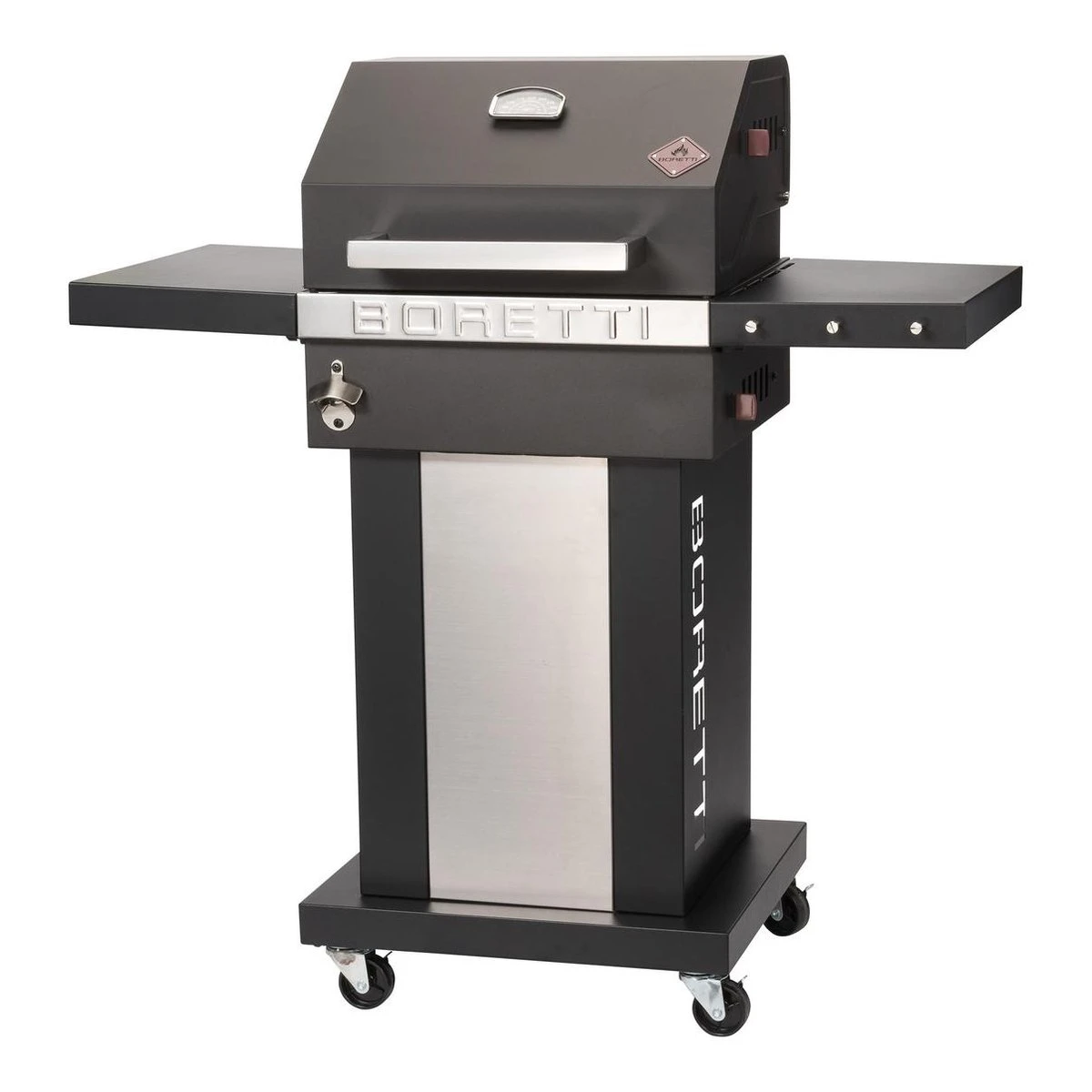 Boretti Totti Houtskoolbarbecue - 60 X 111 Cm - Antraciet 11 Boretti Totti Houtskoolbarbecue - 60 X 111 Cm - Antraciet - Afbeelding 11