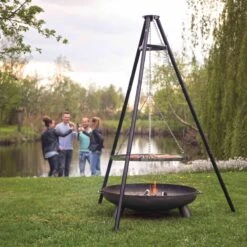 BBGRILL Driepoot Barbecue Zwart 172 Cm BBQ TRIPOD -Keuken Grill Promotie 1200x1200 122