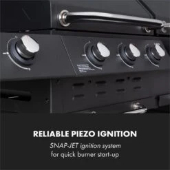 Klarstein Kingsville Double Barbecue - Houtskool- En Gasbarbecue - Smoker BBQ - Inclusief Deksels En Thermometer - Met 2 Roosters - Zwart 15 Klarstein Kingsville Double Barbecue - Houtskool- En Gasbarbecue - Smoker BBQ - Inclusief Deksels En Thermometer - Met 2 Roosters - Zwart -Keuken Grill Promotie 1200x1200 148