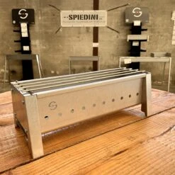 Spiedini Saté-bbq Bali 40 Mini - Kleine, Smalle Houtskoolbarbecue Met Horizontaal Rooster Voor Sate Of Andere Spiesjes - 40 Cm Lang, 11 Cm Breed, 14 Cm Hoog - Ideaal Voor Tuin- Of Open Haard, Of Balkon - Materiaal: Gealuminiseerd Ijzer -Keuken Grill Promotie 1200x1200 17