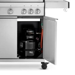 Burnhard Gas BBQ Big FRED Deluxe - 4 Branders - Incl. Keramische Infraroodbrander & Afdekhoes - Deluxe -Keuken Grill Promotie 1200x1200 228