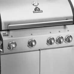 Burnhard Gas BBQ Big FRED Deluxe - 4 Branders - Incl. Keramische Infraroodbrander & Afdekhoes - Deluxe -Keuken Grill Promotie 1200x1200 230